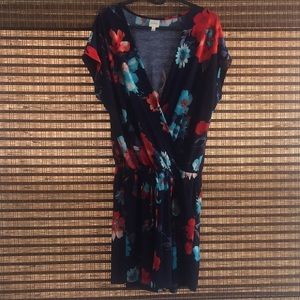 Kaileigh Navy Romper